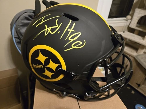 Pittsburgh Steelers TJ Watt Autographed Football Helmet