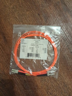 Quiktron  Legrand 810-L12-006 Fiber Optic Cable 2M LC ST MULTIMODE OM1