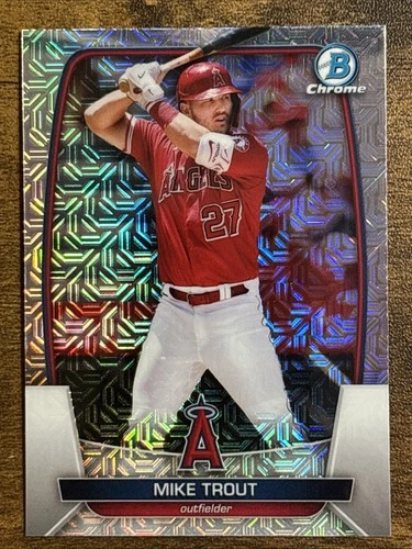 Lot Of (5) Mike Trout ⚾️ Cards - 2022-23 Topps Chrome - Inserts - Parallels