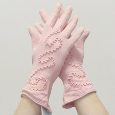 Vintage 50s Pastel Pink Gloves