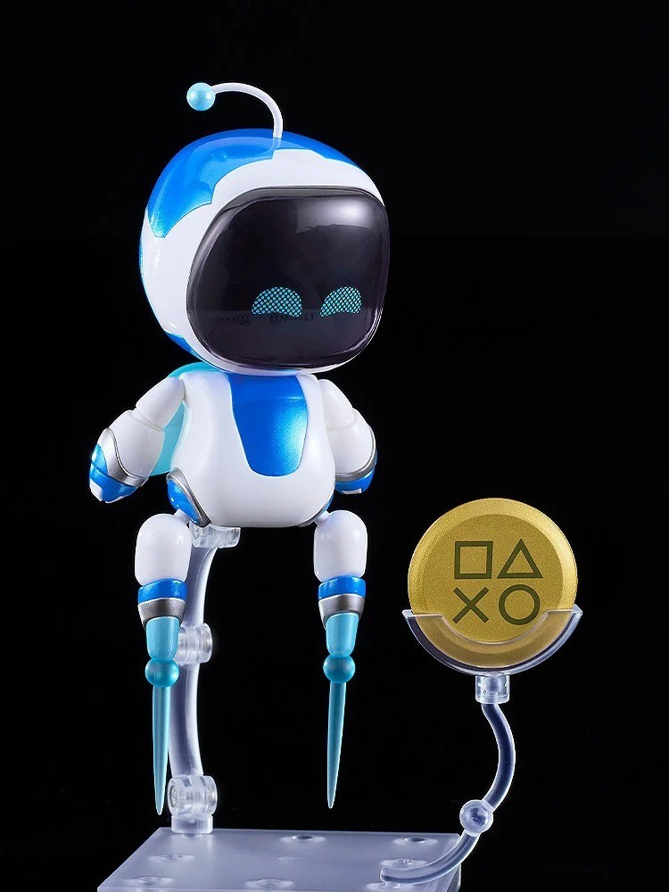 Astro Bot Nendoroid 1879-b Metallic Ver. Figure H 3.9 inch Good