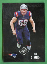 COLE STRANGE 2022 LIMITED FOOTBALL ROOKIE 2004 TRIBUTE NEW ENGLAND PATRIOTS