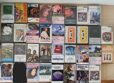 33 Cassettes JAPANESE Vintage Tapes Lot JAPAN EAGLES VENTURES SOS BAND c1330