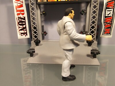 WWF TITAN TRON LIVE フィギュア用ステージ WWE WWF TITAN TRON LIVE ENTRANCE STAGE PLAYSET 1999 JAKKS PACIFIC