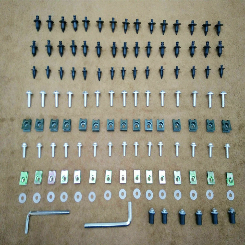 Kit de pernos de carenado clips de sujeción tornillo para motocicleta Honda CBR125R 300R 250R Foto 3 de 4