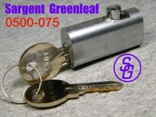 FILE CABINET LOCK, SARGENT & GREENLEAF, 👉 OEM, FACTORY NEW 👈 WITH 2-KEYS
