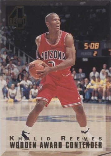 1994 Classic 4-Sport Basketball #194 Khalid Reeves Arizona 