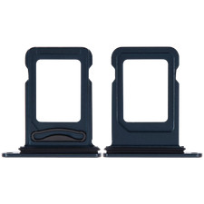 Replacement Dual Sim Card Tray For iPhone 14 / 14 Plus Midnight