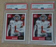 2 LOT JEFF OKUDAH *PSA 10 GEM* ROOKIE #333 1ST CARD 2020 PANINI SCORE