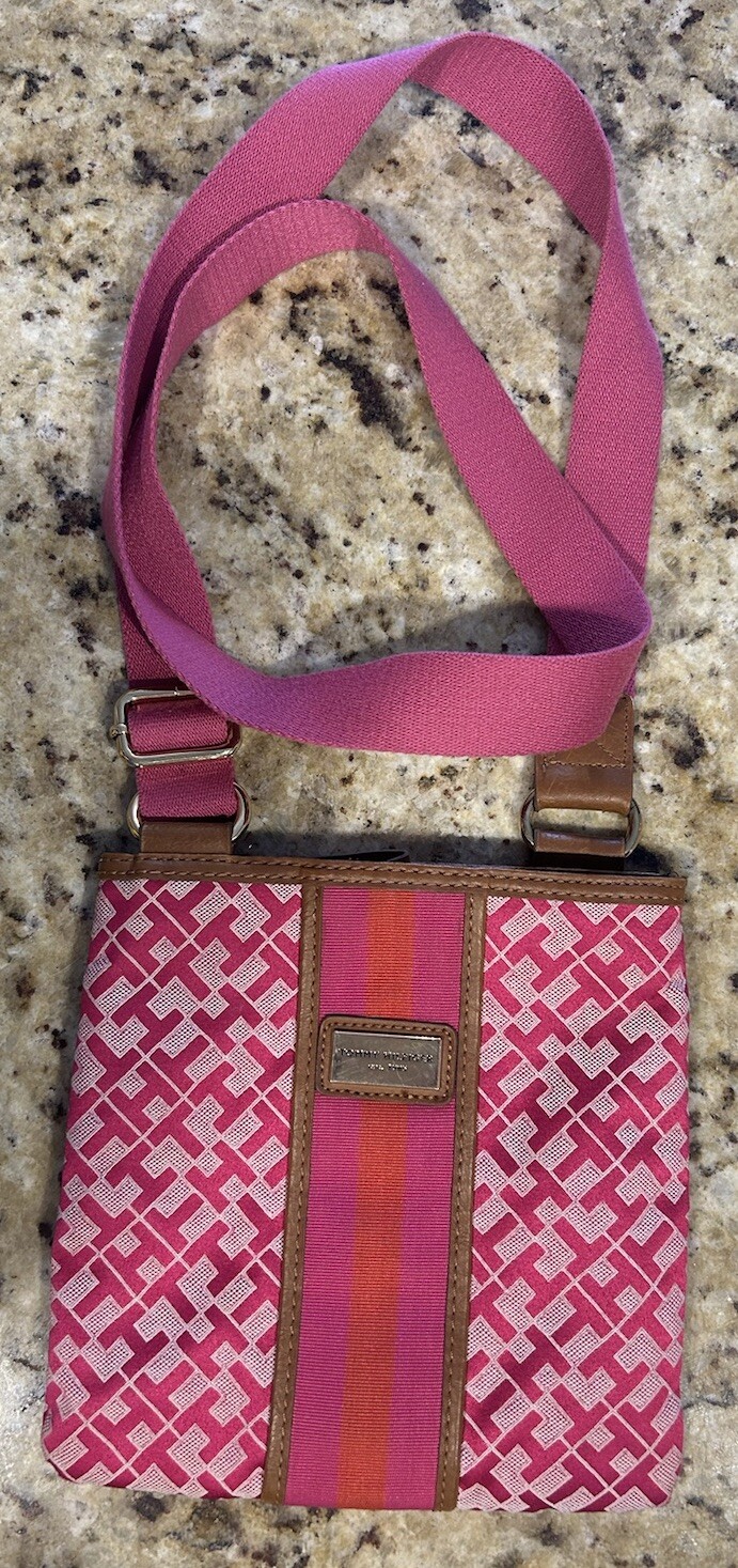 Handbag PINK Women TOMMY HILFIGER Very LIMITED Edition PINK . Unique .-image