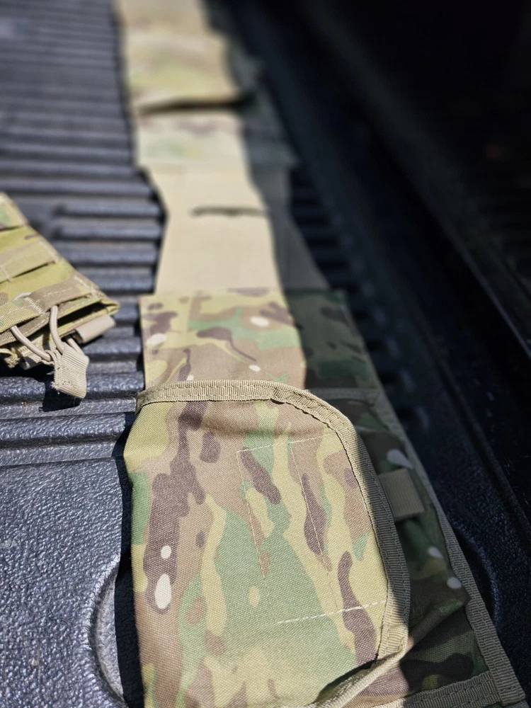 tactical belt bag Military Camouflage hunting fishing 40" - 43", Add On Pocket