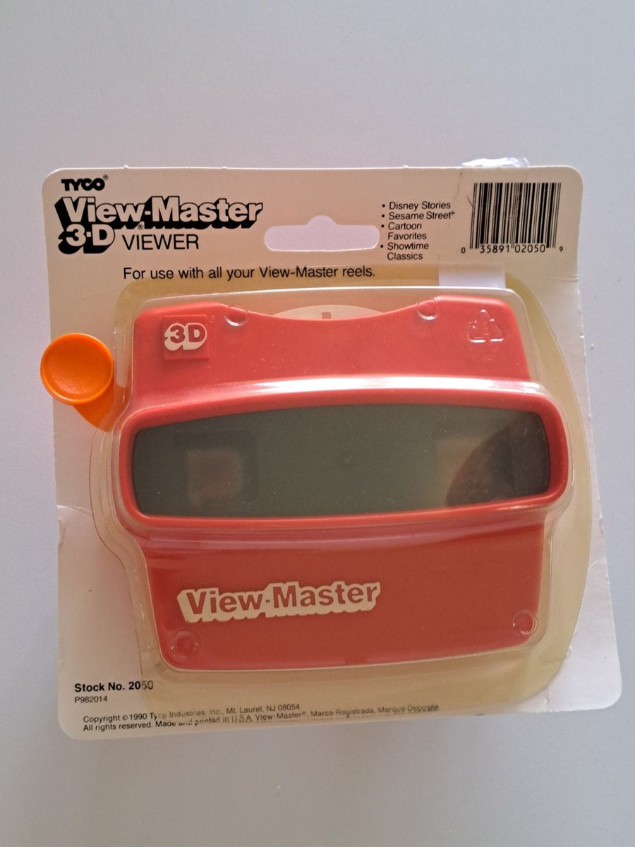 TYCO View Master 3d Viewer European Vtg 1990 MOC Very for