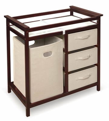 cherry changing table