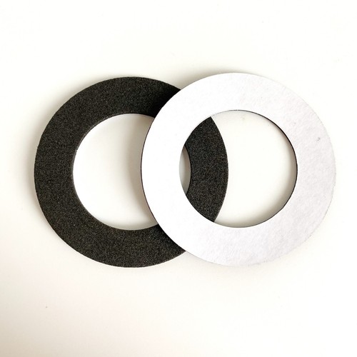 2 Aft Speaker Damper Ring Foam Trim For KRK 13000, 13000B, 15A5, 15Ps Tweeter - Picture 3 of 7