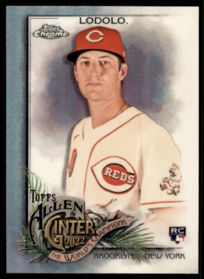 Nick Lodolo 2022 Topps Allen & Ginter Chrome Rookie Refractor Card