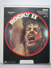 ROCKY II USED CED RCA SELECTAVISION VIDEO DISC