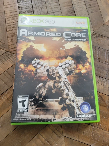 Armored Core: For Answer (Microsoft Xbox 360, 2008)  CIB