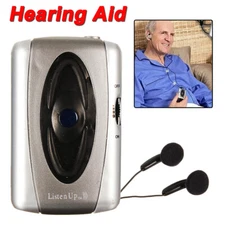 Listen Up Voice Hearing Aid Listening Device Sound Amplifier Personal Gift New