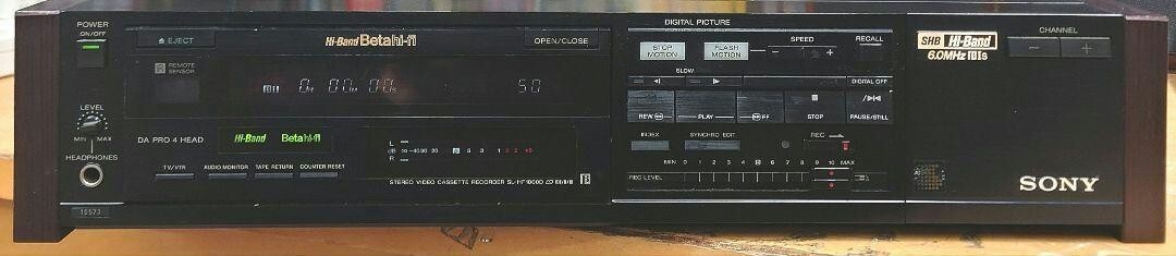 その他 Sony Hi-Band / Beta Hi-Fi SL-HF1000D SL-HF1000D (Sony) 1986年 | 古いハードに囲まれて since2011