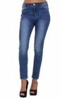 Womens High Waist Jeans Ladies Skinny Leggings Denim Jeggings Lift Pants Size