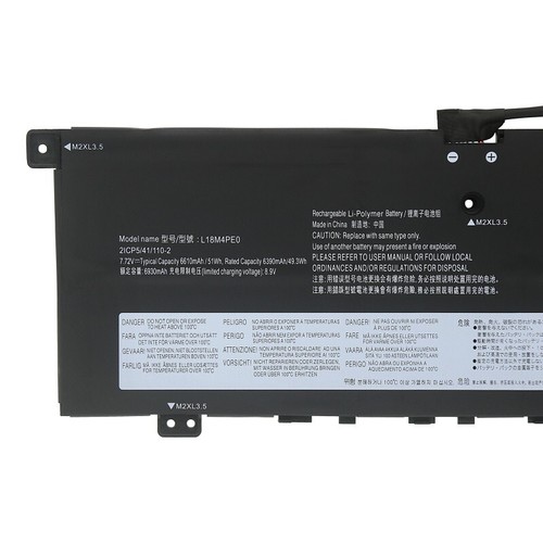 L18M4PE0 L18L4PE0 Battery For Lenovo Yoga C740-14IML 5B10W67296 5B10U40209 51Wh - Picture 4 of 12