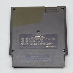 GYROMITE NES Video Game Nintendo Entertainment System Torn Sticker Tested Works