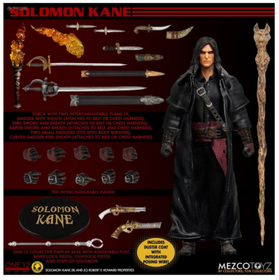 mezcoone:12collective ソロモン・ケーン exclusive Mezco Toyz 1/12 Solomon Kane Deluxe Edition Action Figure Toy