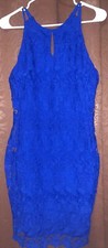 ASTR The Label Dress Size XL Blue Beautiful