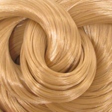 Nylon Doll Hair - Biscotti Light Brown for Rerooting Custom Dolls, Doll Rehair
