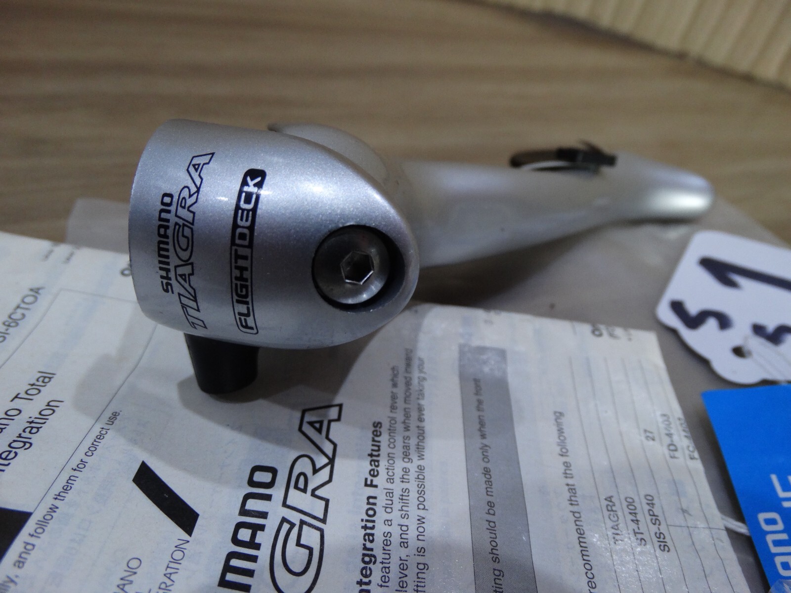 NOS SHIMANO TIAGRA ST4400 DOUBLE LEFT HAND SHIFTER LEVER PART (SS1) eBay