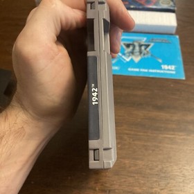 1942 - Nintendo NES - Hangtab - Tested - Authentic