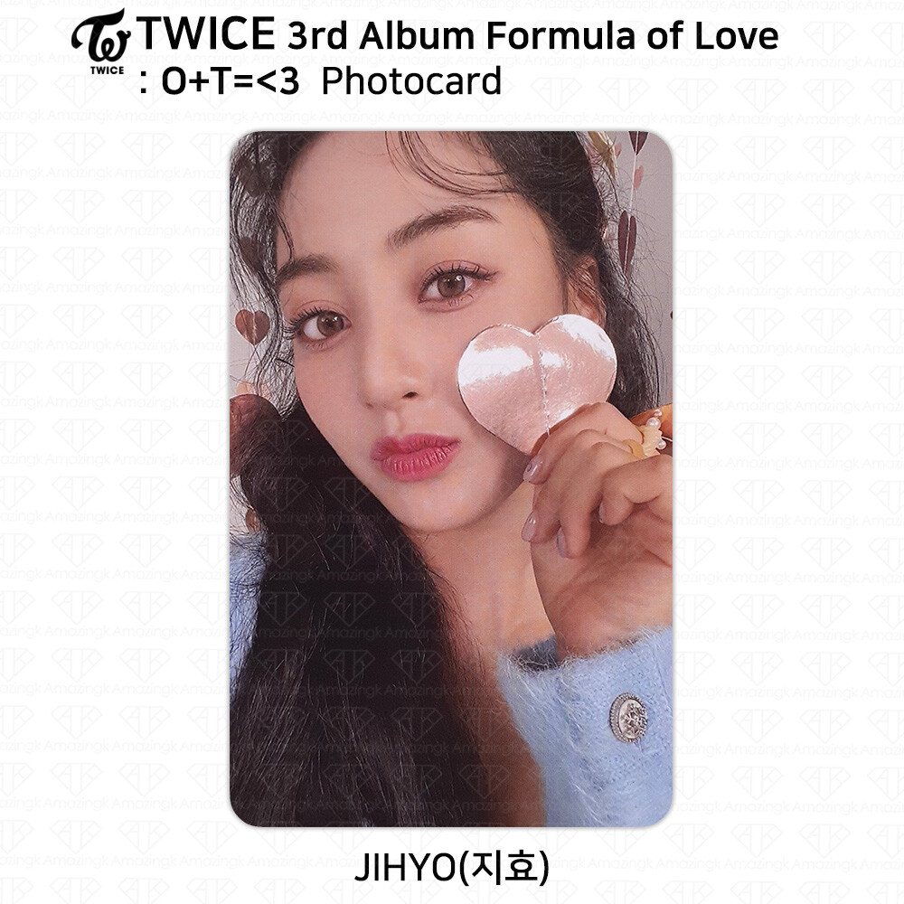 TWICE 3rd Album Formula of Love : O+T= 3 Official Photocard Jihyo
