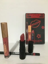 Lipstick Queen Kiss From A Rose Trio-Lip Gloss,Sinner Lipstick & Lip liner NIB