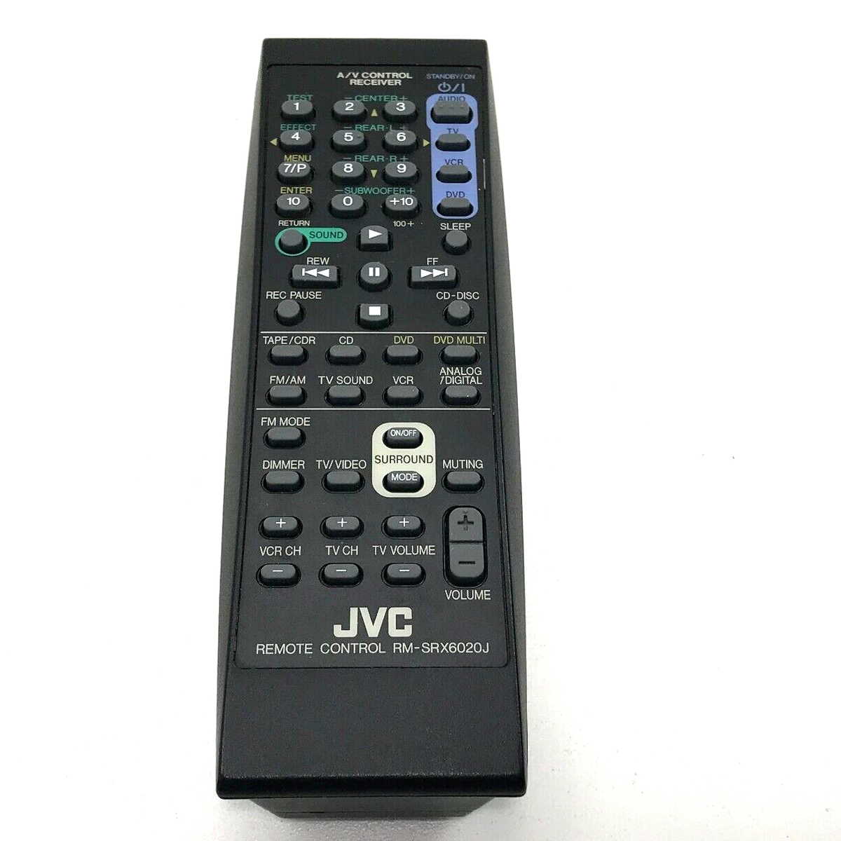JVC Authentic OEM RM-SRX6020J AV Audio Video Stereo Remote Control