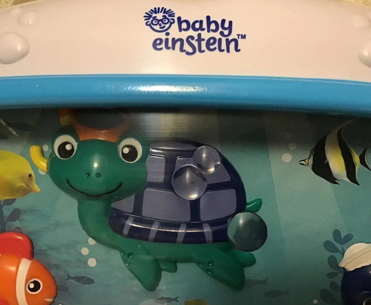 Baby Einstein Sea Dreams Soother (My son's first reaction to it) 