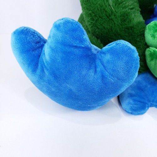 Dan Dee großer grüner sitzender Jumbo-Drache mit blauem Baby Plüschtier Stofftier Geschenk - Bild 9 von 18