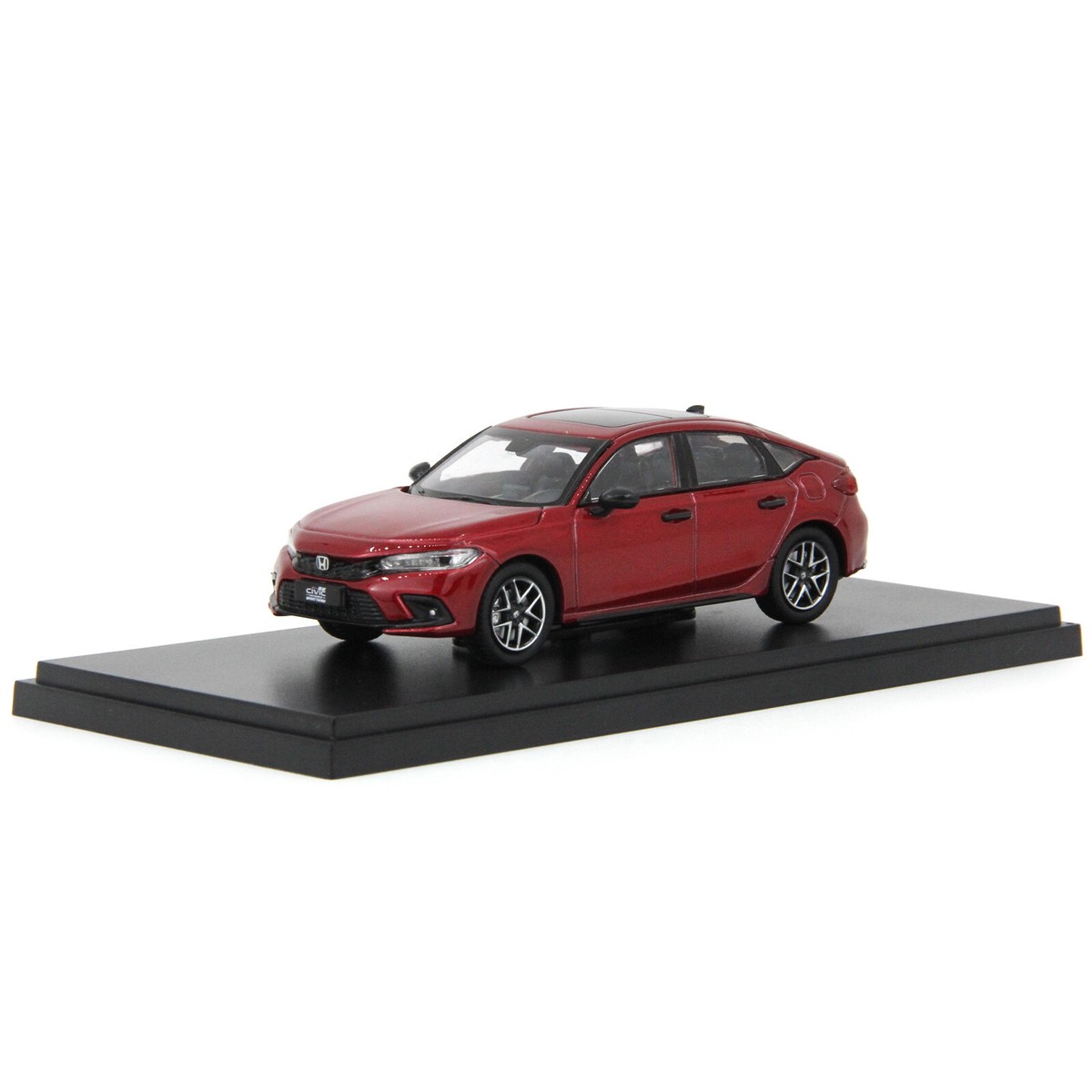 1:43 scala Honda Civic Hatchback 2023 modello di auto per bambini adulti 1:43 lega pressofuso modello di auto in miniatura giocattoli collezione Hobby  26
