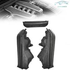 3PCS Engine Upper Cover Compartment Partition Panel For 06-14 BMW X5 X6 E70 E71