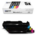 5x Toner f�r Xerox WC7232 7232fax WC7232Spex 7232T 7232SP 7232TX 7242 CMYK