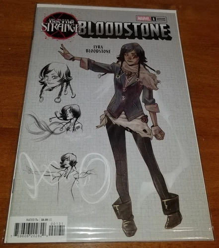 The Death of Doctor Strange Bloodstone #1, Incentive variant 1:10 Nico Leon