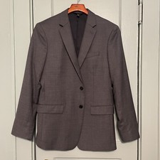 Banana Republic Tessuto Two Button Wool Blend Blazer Suit Jacket Size 40R
