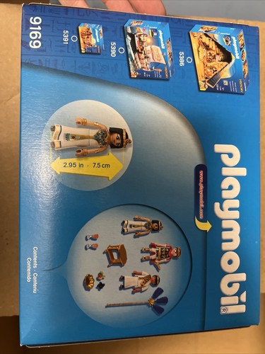 Playmobil History 9169 Caesar & Cleopatra Set Retired New in Box - Picture 2 of 2