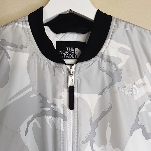 Disrupt Camo Bomber Puffer Jacket Sz 