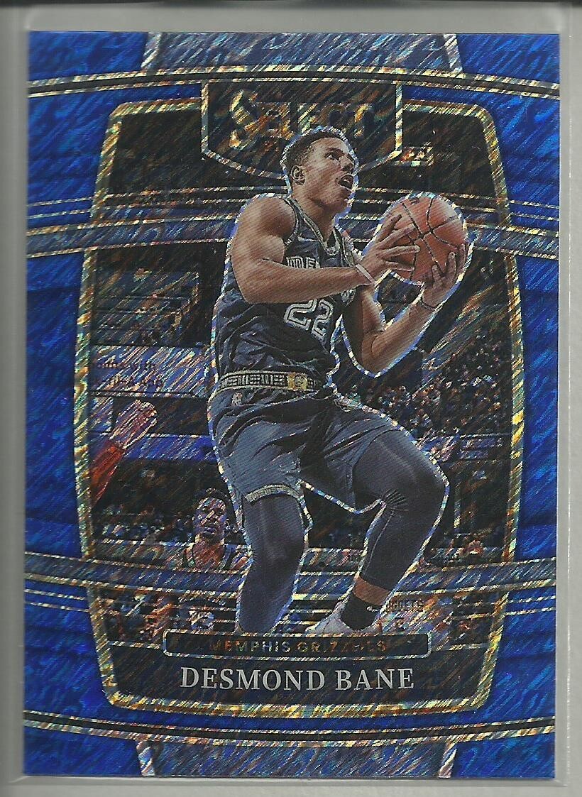 Desmond Bane 2021-22 Panini Select BLUE SHIMMER PRIZMS # 63