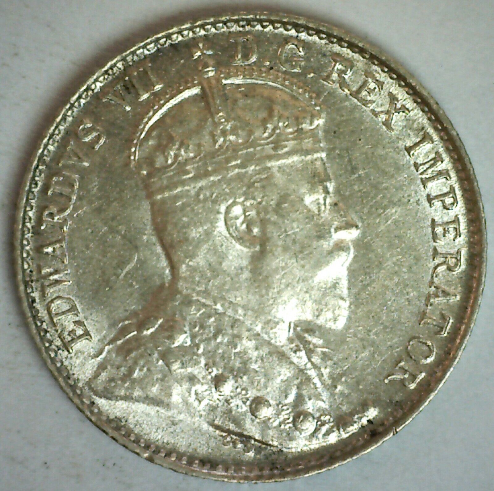 1907 Canada Industry No. Memphis Mall 1 Silver Five Cents Uncirculated Coin 5c Edwa Canadian