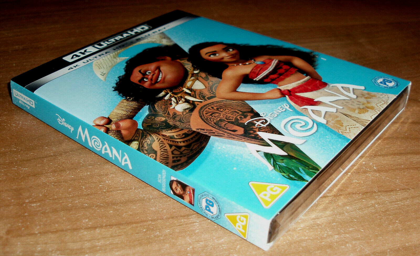 Vaiana Moana Disney Nº 58 4K UHD + BluRay New Sealed (Sleeveless Open