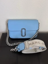NWOT Marc Jacobs The J Marc Shoulder/ Crossbody Chain Accent Leather Handbag