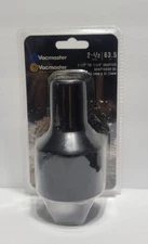 Vacmaster 2 1/2" to 1 1/4" Wet/ Dry Vac Accessory Adaptor, V21A BLACK NEW