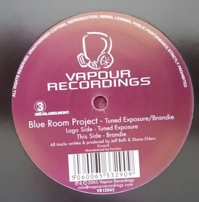Blue Room Project  ''Tuned Exposure / Brandie'' * VR12045