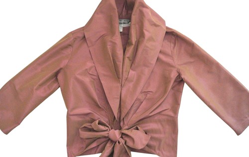 MAX MARA Iridescent taffeta wrap evening top I 44 US 10 - Picture 4 of 4